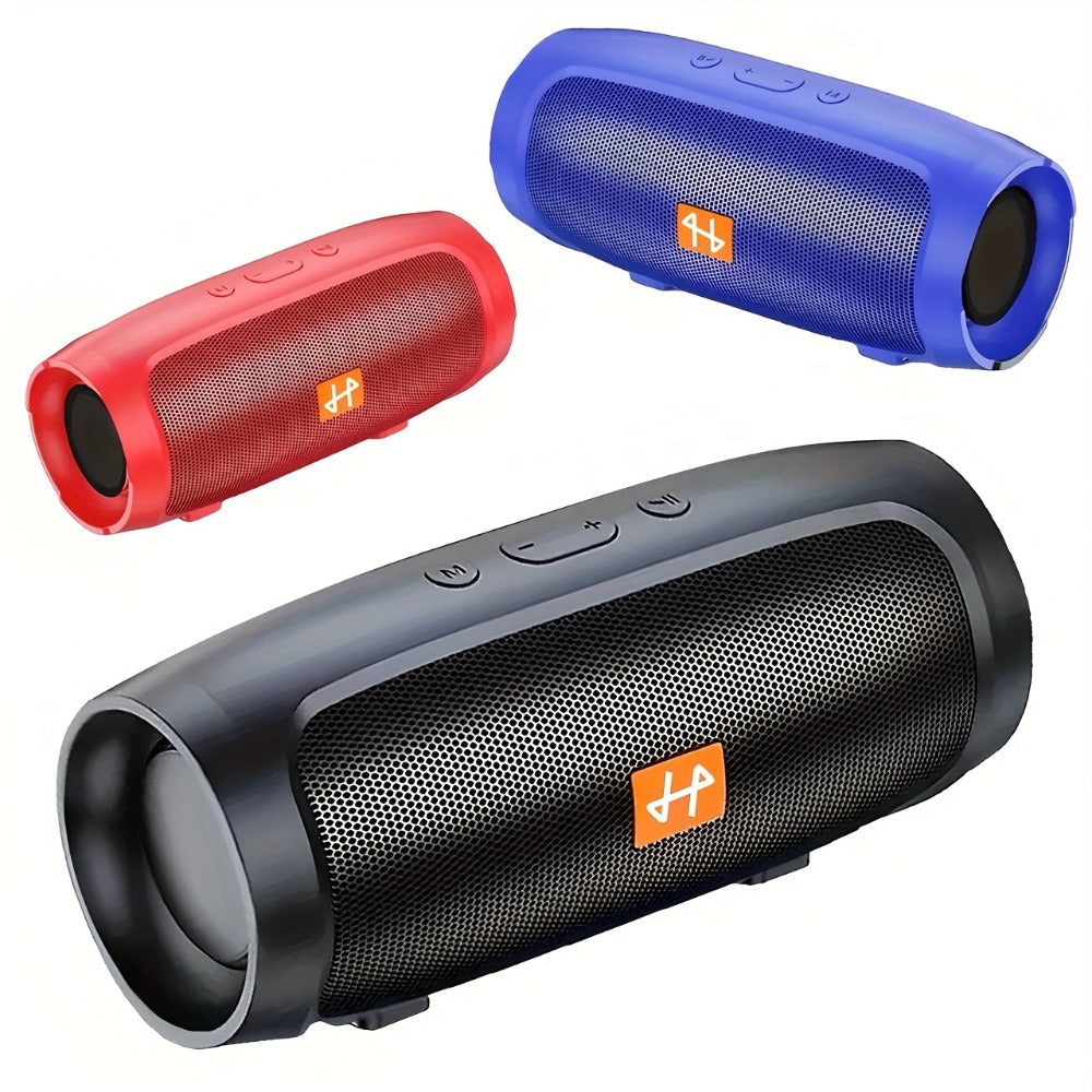 Portable Bluetooth Speaker with 1200mAh Battery and USB-C in Three Colors for Home, Travel and Small Gatherings