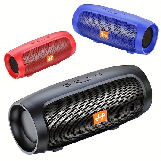 Portable Bluetooth Speaker with 1200mAh Battery and USB-C in Three Colors for Home, Travel and Small Gatherings