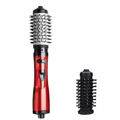 Rotating Hot Air Brush 2-in-1 Auto Curl & Straighten Styling Comb, One-Step Salon Blowout Results at Home