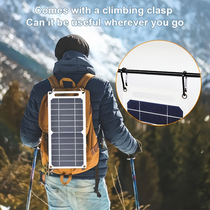 Solar Charging Panel 4W 10W Compact Single-Crystal Monocrystalline Micro USB for Mobile Phone for an Everyday Personal Care Routine