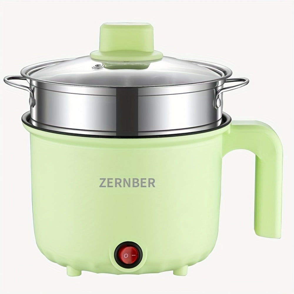 Electric Hot Pot Portable Electric Wok, Non-Stick Coating, Triple Power Control, Multi-Functional Stewpot for Hotpot