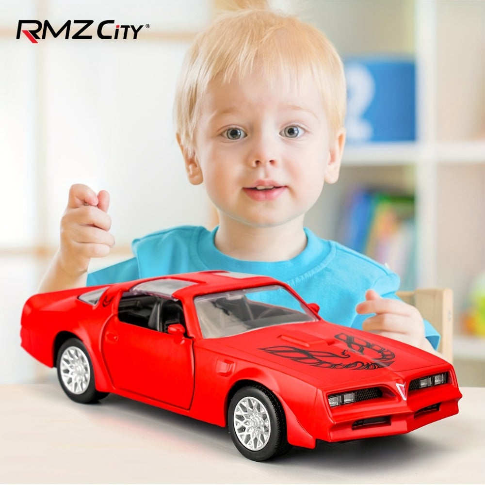 1:36 Scale Pontiac Firebird Die-Cast Toy Car with Opening Doors & Pull-Back with the Listed Color, Size or Set Options for Everyday Use