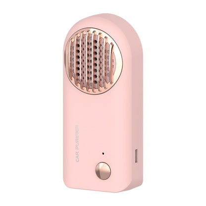 Car Air Purifier Ozone Deodorizer Active Oxygen Odor Removal for Car Refrigerator Household Use Pink White Grey