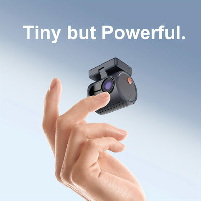 KAWA MINI 3 Dash Camera with 1296P Label, WiFi App Connection, Voice Control and Blue Finish