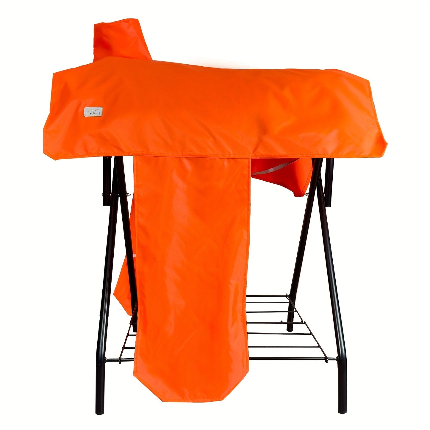 Waterproof Horse Saddle Cover 420D Oxford 6 Elastic Straps