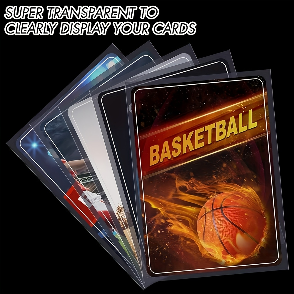 5000-Count Trading Card Storage Sleeve Pack with Clear Top-Loading Format for 35PT Card Holders