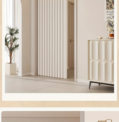 Magnetic Room Divider Curtain Doorway – Rodless Bohemian Striped Door Curtain, 210GSM Thickened Polyester