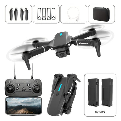 E88 Foldable Drone with Dual Camera with the Listed Color, Size or Set Options for Everyday Use