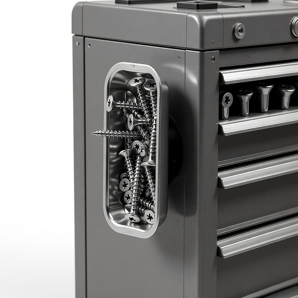 Screwdriver and Bit Organizer Set with 100-, 118- or 126-Piece Color-Coded Rack Configurations