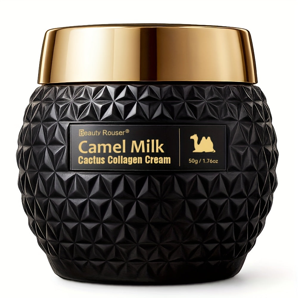 Camel Milk Cactus Collagen Face Cream 50g with Retinol Hyaluronic Acid Vitamin E Day Night Skincare All Skin Types