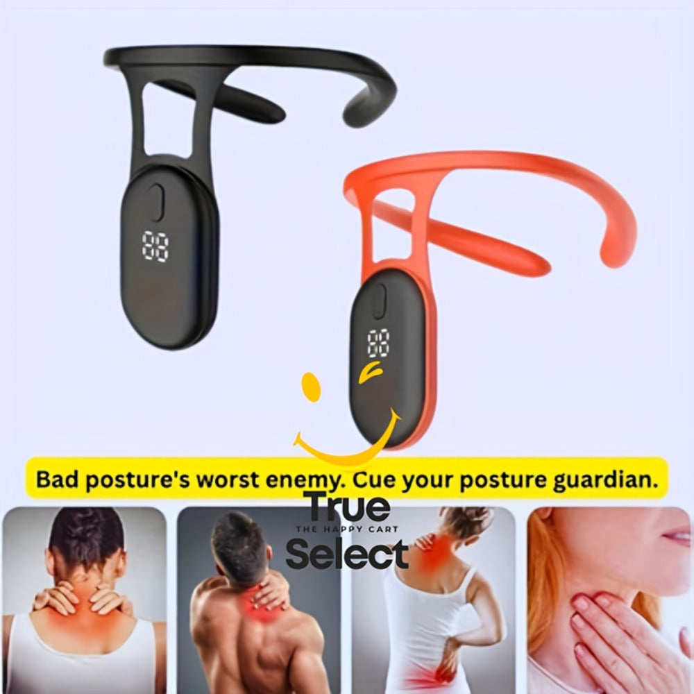 Posture Corrector Smart Vibration Reminder 1pc or 2pcs - Auto-Sensing 25° Slouch Alert for Entryways, Bedrooms and Living Spaces