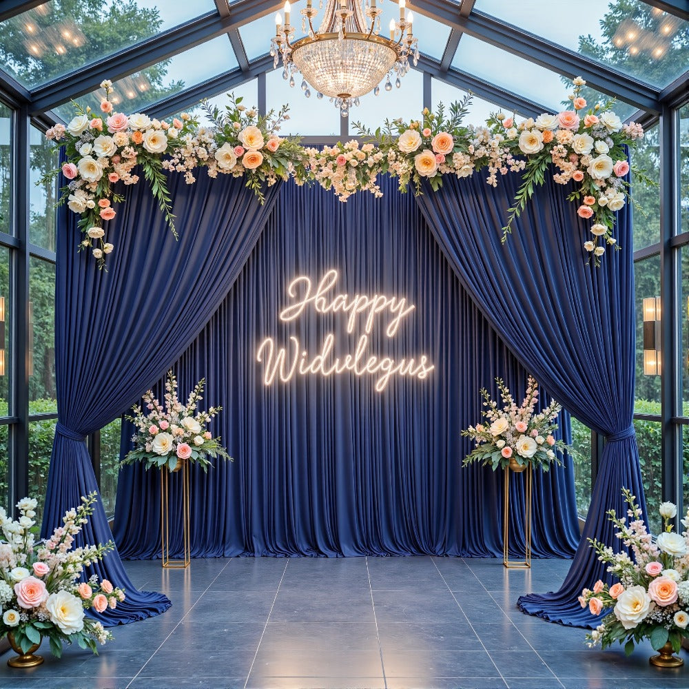 4-Pack 5x10ft Elegant Spandex Photography Backdrop | Wear-Resistant, Wrinkle-Free, Soft & Opaque Party Decoration Banners for Weddings
