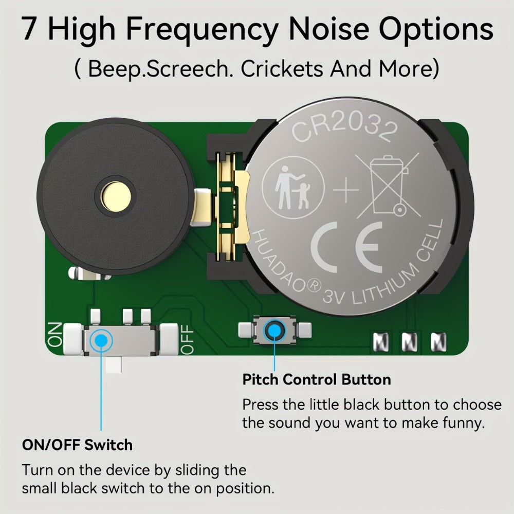 Cricket Prank Noise Maker 3 Pack Annoying Beeping Sound Device Lasts 3 Years with the Listed Color, Size or Set Options for Everyday Use