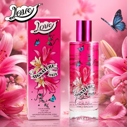 Perfume for Women in 3.4 oz Pink Spray with Mango, Grapefruit and Wild Strawberry Profile, 1 or 2 Pack