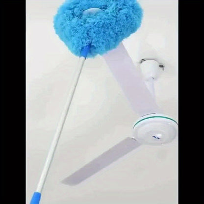 Ceiling Fan Cleaner Brush with Extension Rod – Detachable Washable Ultra-Fine Microfiber Duster for High Ceilings, Fans, Furniture & Cars