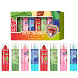 8pcs Colored Lipstick Set