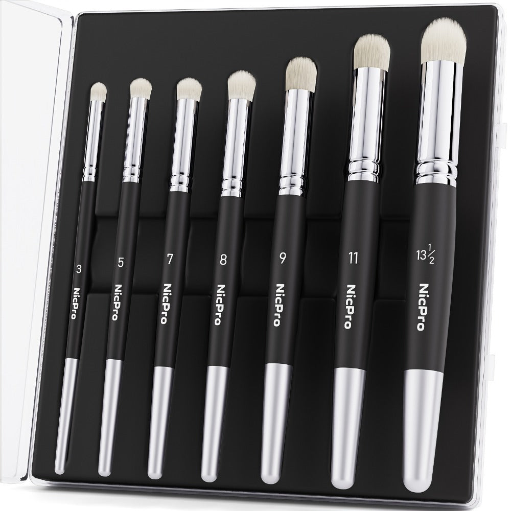 Dry Brush Set for Miniature Painting 7 Sizes, Professional Drybrush Kit with the Listed Color, Size or Set Options for Everyday Use