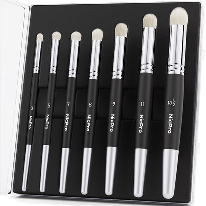 Dry Brush Set for Miniature Painting 7 Sizes, Professional Drybrush Kit with the Listed Color, Size or Set Options for Everyday Use