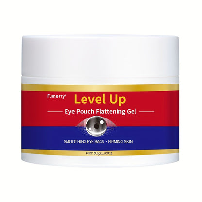 Level Up 30g Eye Cream Gel in a Wide Cosmetic Jar with Smooth Applicator-Style Container Design
