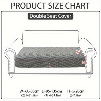 Sofa Cover Sectional Panel Options for Single to 4 Seats, Chaise, Armrest Pair or Backrest in Five Colors