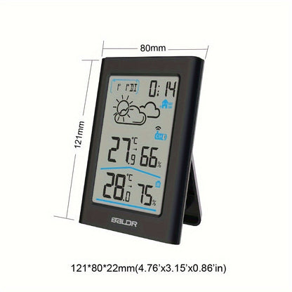 Home Weather Station | Wireless Indoor Outdoor Forecast Alarm Clock