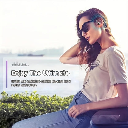 Wireless Earbuds Bluetooth 5.4 with LED Screen Case, Condenser Mic and Auto Pairing in Black