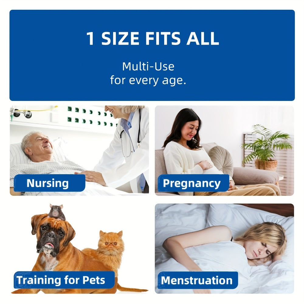 Disposable Bed Pads Extra Large 30x36 Inch, 6-Layer Leak-Proof Underpads for Adults, Seniors, Postpartum