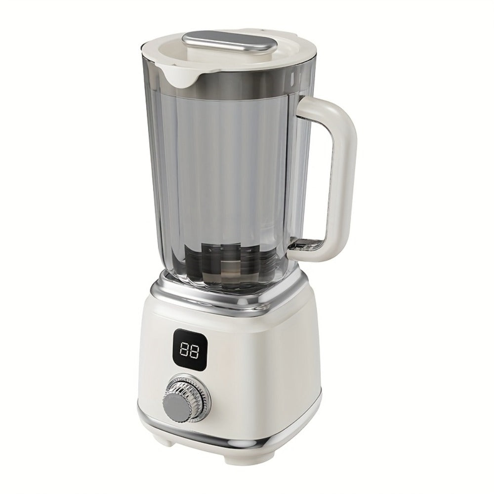 USB Rechargeable Portable Juicer Blender with Digital Display for Smoothies & Shakes, Home Office Travel