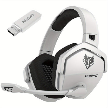 2.4GHz Wireless Gaming Earphones NUBWO G06, 7.1 Surround Sound, 23ms Ultra-Low Latency, 100H Battery