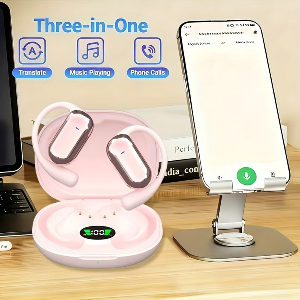 AI Translation Earbuds 144 Languages Real-Time Bluetooth 6.1 TWS Meeting Notes Noise Cancelling for an Everyday Personal Care Routine