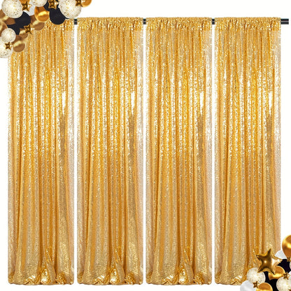 Sequin Backdrop Curtains 2FTx8FT Glitter Photography Background Panels for Party Wedding Birthday for an Everyday Personal Care Routine