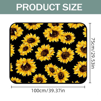 Car Trunk Mat Cargo Liner – Waterproof Non-Slip Trunk Floor Mat with Pattern Designs to Protect Vehicle Interior from Dirt
