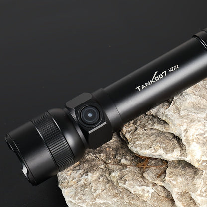Mini LED Flashlight 18650 Rechargeable Battery, Adjustable Focus & Brightness Zoomable Compact Torch
