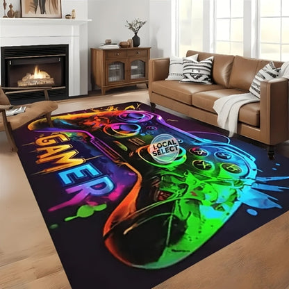 Gaming Mouse Pad Large Extended Cyberpunk Controller Design Desk Mat for PC Console Streaming for an Everyday Personal Care Routine