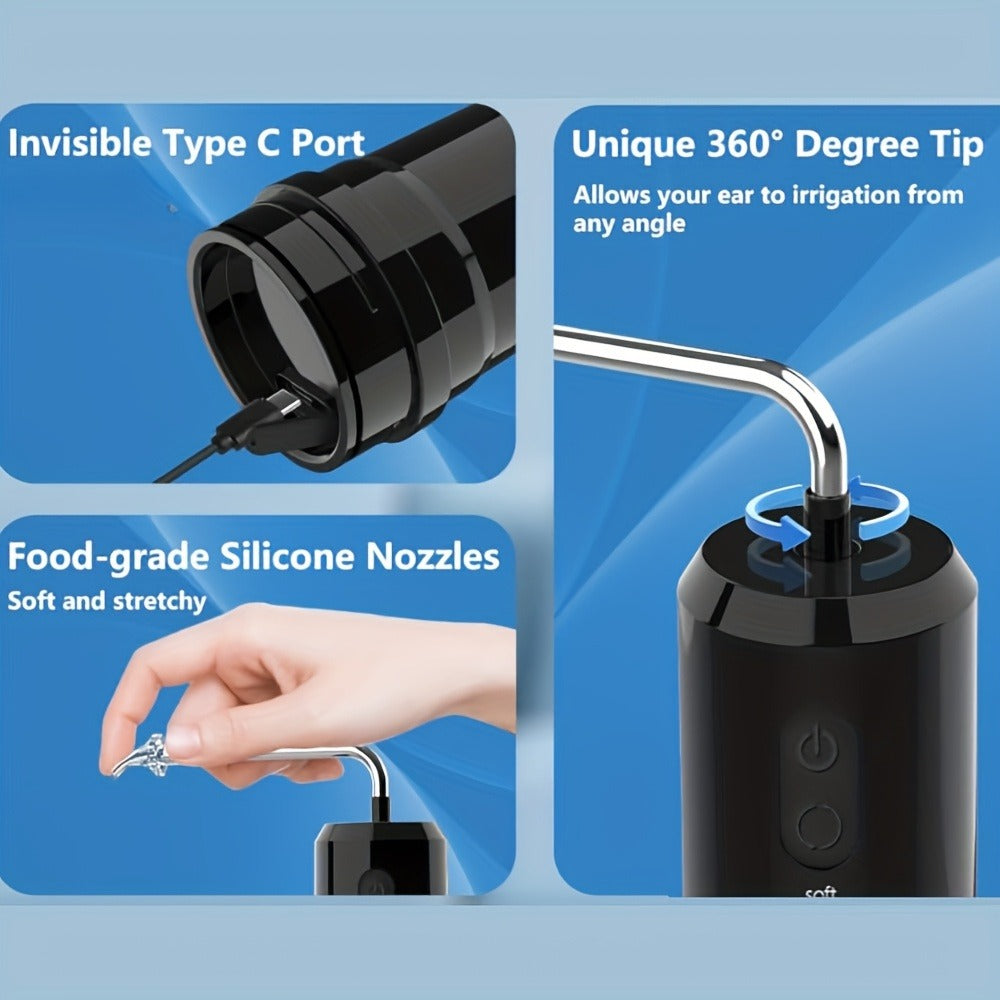 1080P-Marked Wireless Visual Ear Camera Kit with Six LED Lights, Cleaning Heads and Three Color Options