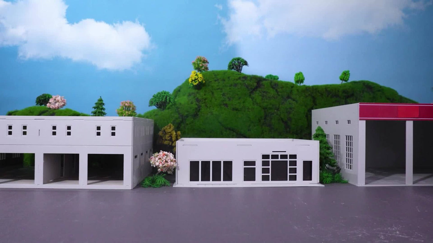 Ambulance Truck Toy 5-in-1 Carrier Set with Lights & Sounds, Friction Power Emergency Vehicle Playset for Kids Boys Ages 3+