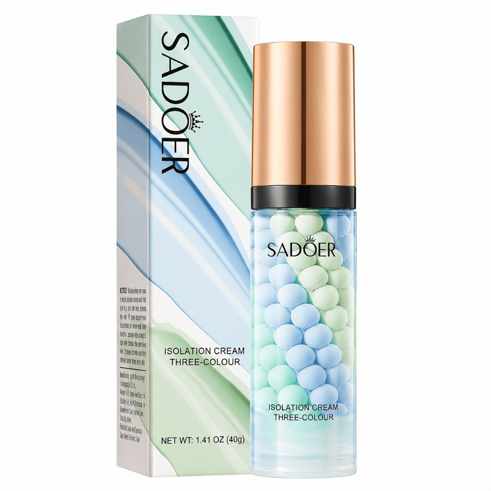 3-in-1 Color Correcting Face Primer 2-Pack, Makeup Base, Multi-Color Semi-Sheer Foundation