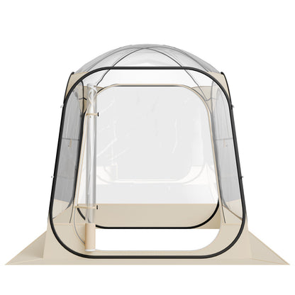 Pop Up Bubble Tent Clear Pod for Garden, Patio and Yard Use, with the Listed Configuration