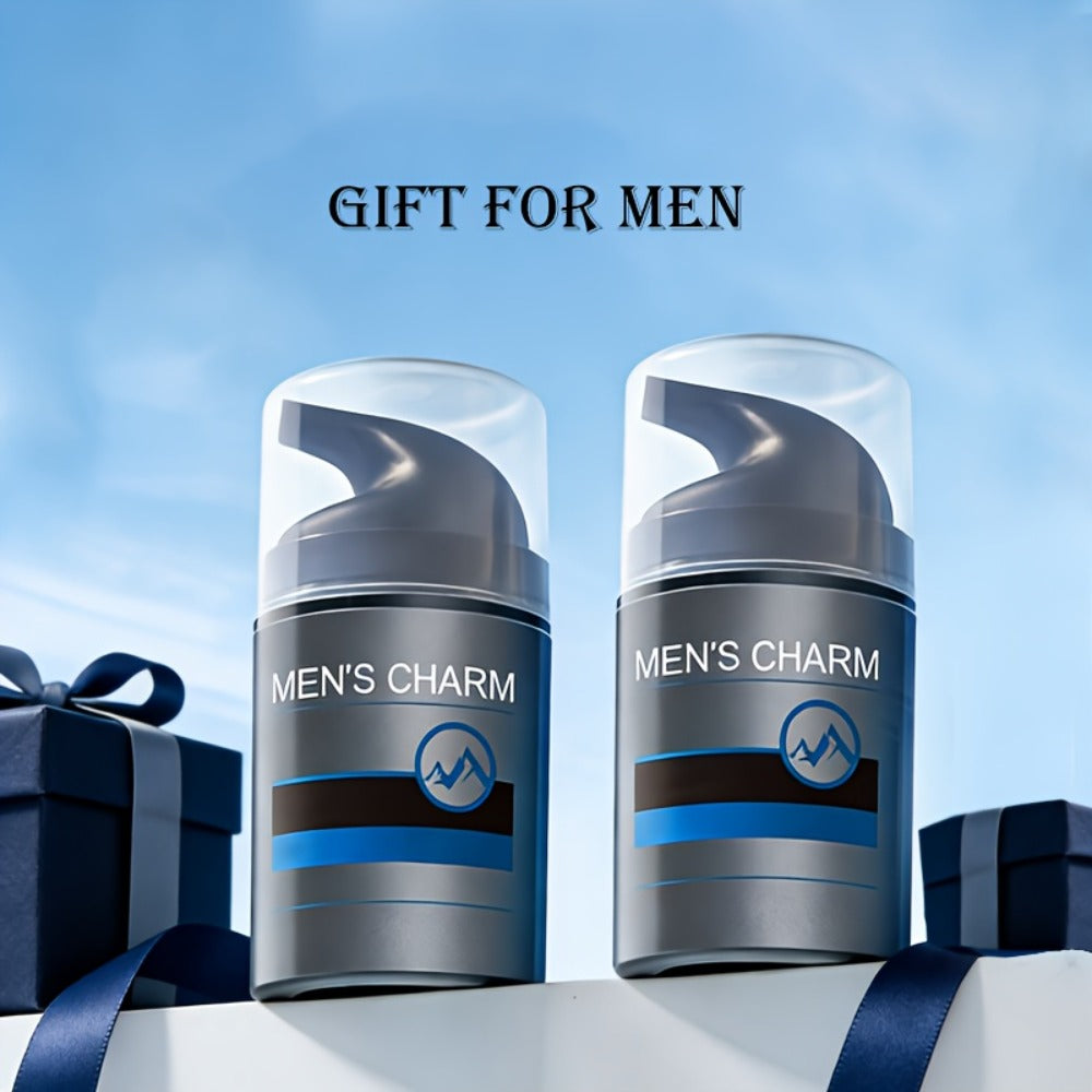 Men's Face Cream with Collagen & Hyaluronic Acid 50g for Bath Time, Home Spa and Personal Care