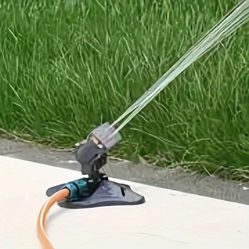 360° Rotating Garden Sprinkler Tower Head – Adjustable Swing Coverage, Lawn & Flower Bed Irrigation, Easy Install