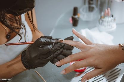 Black Nitrile Disposable Gloves in 100-Count Packs with 6 Mil Label and M, L or XL Size Options