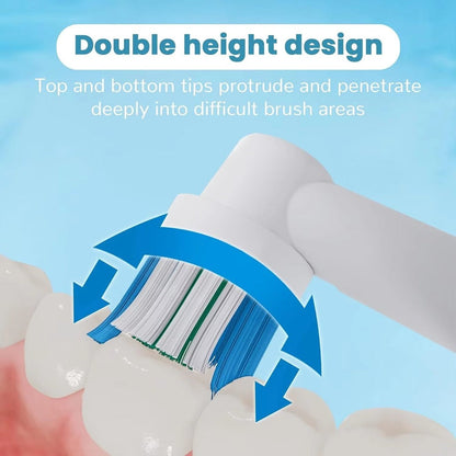 Replacement Toothbrush Heads Compatible with Oral-B Electric Toothbrush - 12 Pack Professional Brush Heads