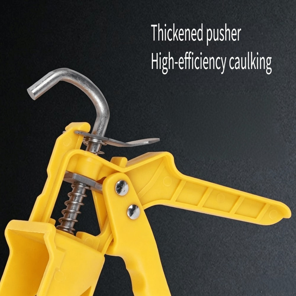Caulking Gun Manual Drip-Free – Lightweight Multi-Function Sealing Gun for Bathroom, Balcony, Doors & Windows