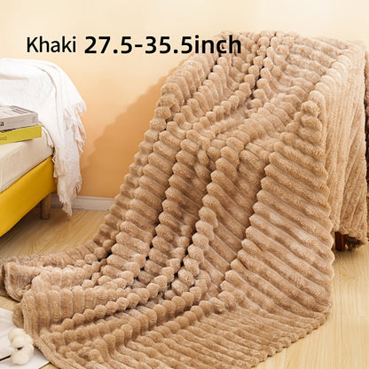 500gsm Heavy Plush Blanket, Ultra Thick Fluffy Blanket for Bed, Sofa & Travel, Baby to Double Size