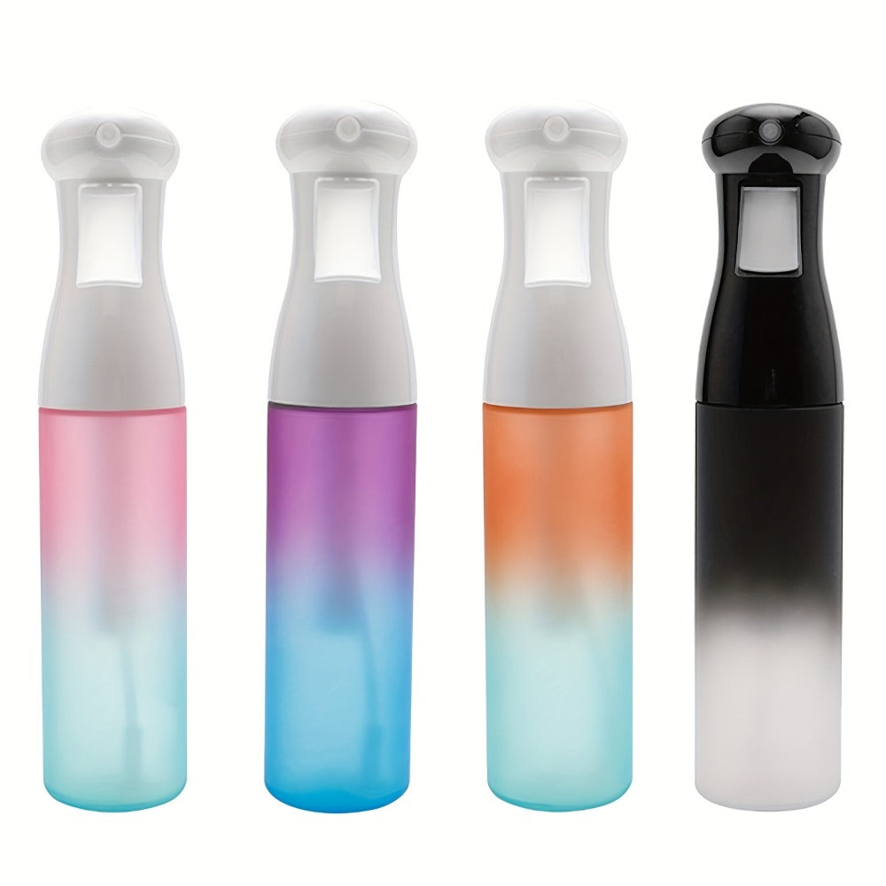 Fine Mist Spray Bottle 300ml 10oz Refillable Fragrance-Free Plastic Sprayer for Hair Styling Salon Barber Gardening Plant Watering Cleaning