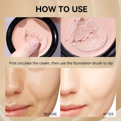 Oil Control Concealer Powder 24H Waterproof Matte Finish, for Makeup, Travel and Everyday Vanity Use