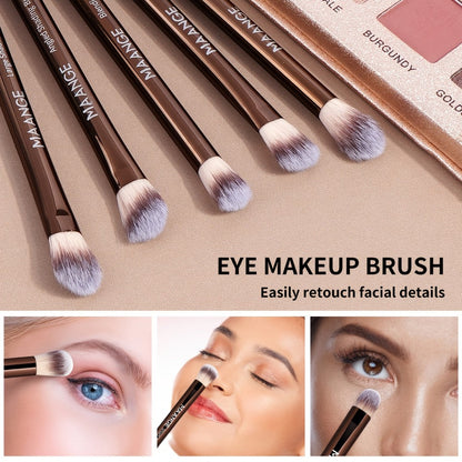 Makeup Brush Set, 20-Piece Aluminum Tube Handle Collection with Face, Eye and Kabuki Brushes plus Storage Bag