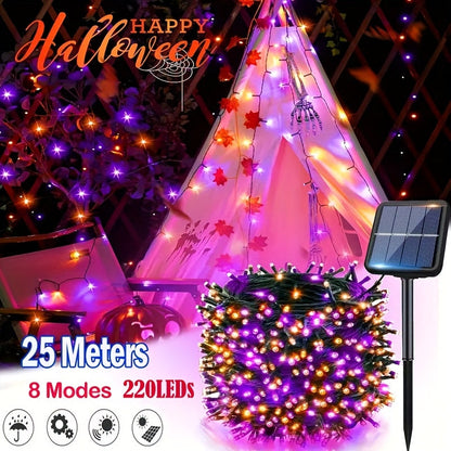 Solar Rope Lights Outdoor, Fairy String Lights with Remote Control 8 Modes 1200mAh Battery for Garden Patio Fence Tree Wedding Party