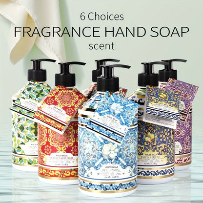 Moisturizing Liquid Hand Soap 2-Pack 21.3 fl oz Each – Foaming Pump Dispenser in 5 Scents, Gentle Gel Formula for All Skin Types