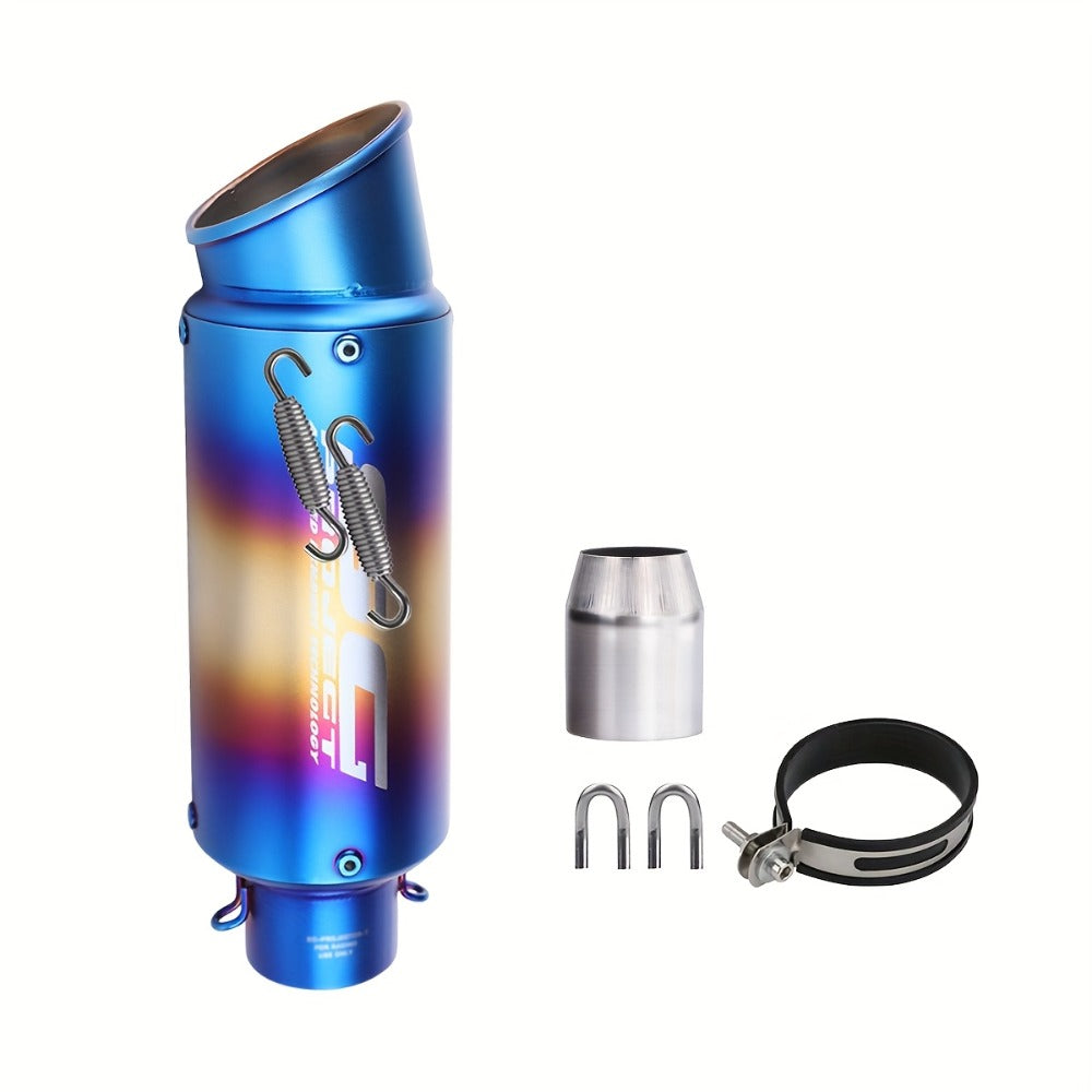 Motorcycle Exhaust Pipe 51mm & 60mm – Stainless Steel Slip-On for NMAX 125/155, Suzuki GSX650F, GSX1250 & GSX650R | Performance Exhaust